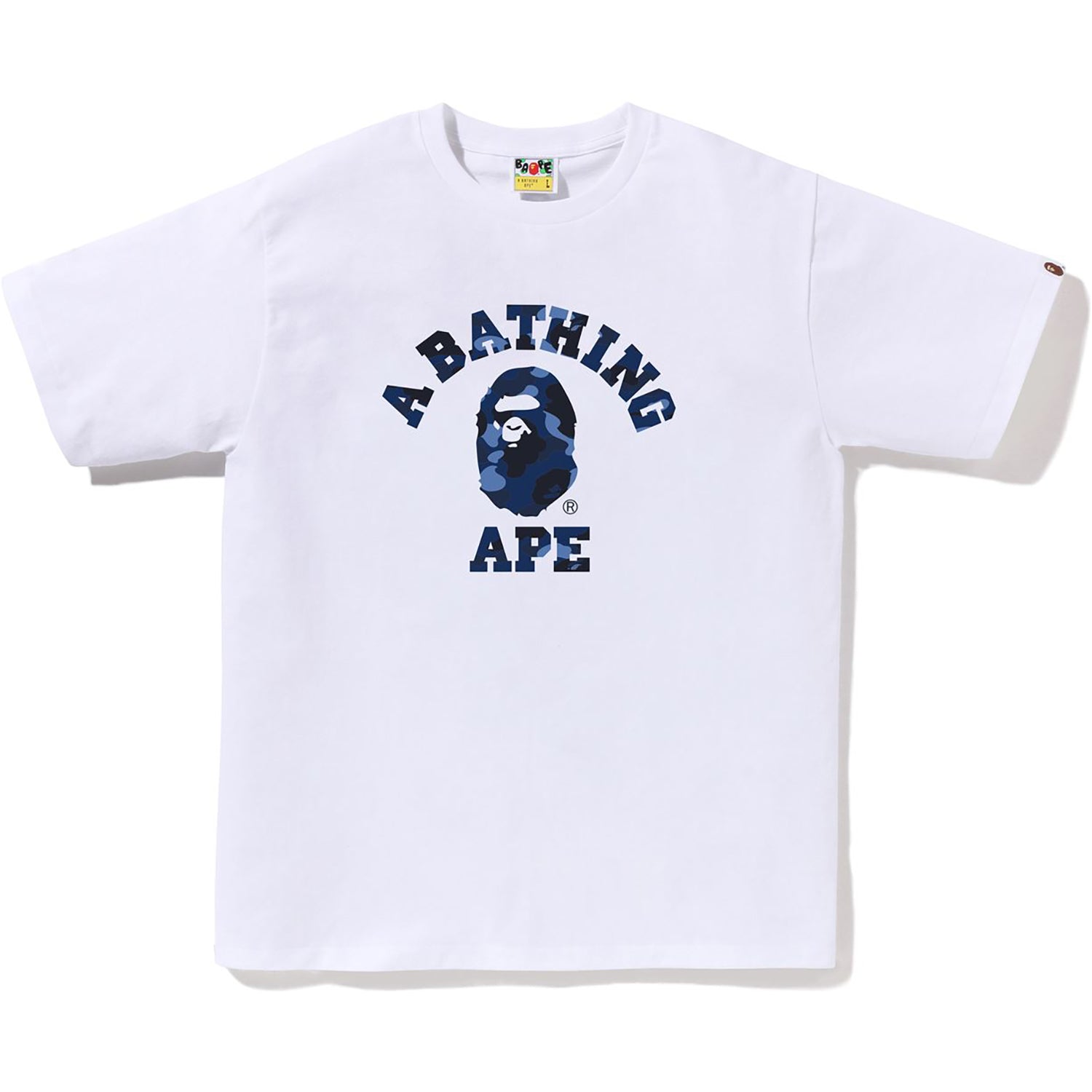 BAPE COLOR CAMO COLLEGE TEE MENS