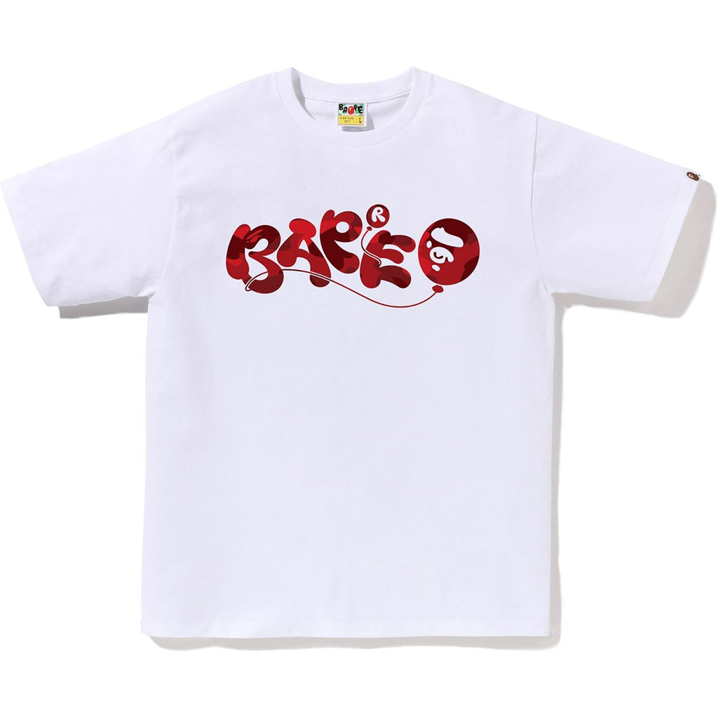 BAPE COLOR CAMO BALLOON TEE MENS