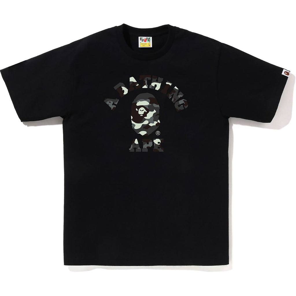 BAPE CITY CAMO COLLEGE TEE MENS