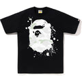BAPE CITY CAMO PAINTING APE HEAD TEE MENS