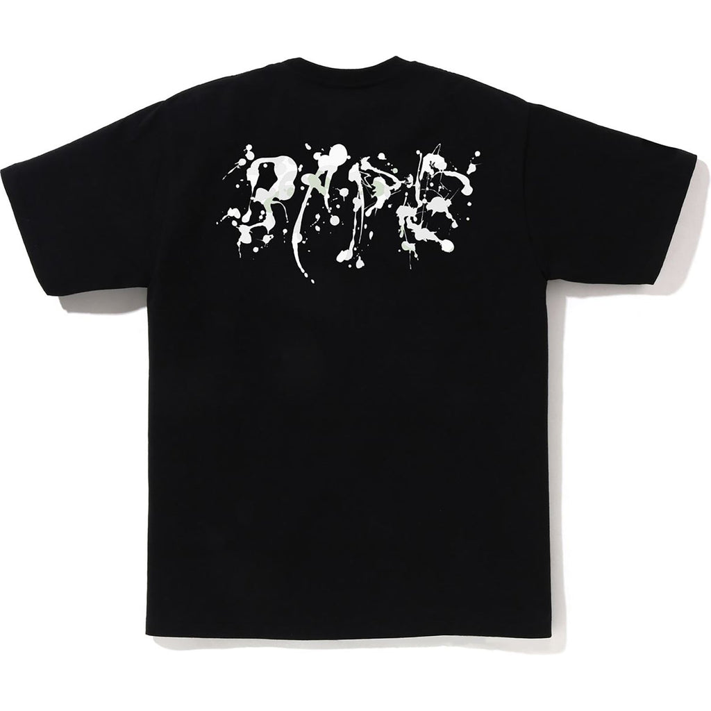 BAPE CITY CAMO PAINTING APE HEAD TEE MENS