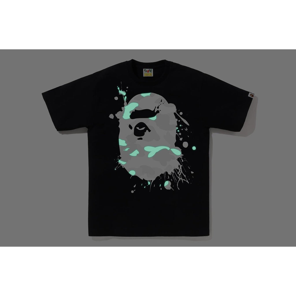 BAPE CITY CAMO PAINTING APE HEAD TEE MENS