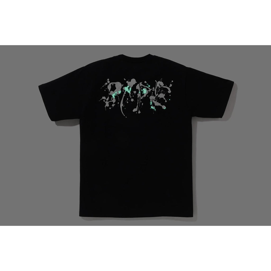 BAPE CITY CAMO PAINTING APE HEAD TEE MENS