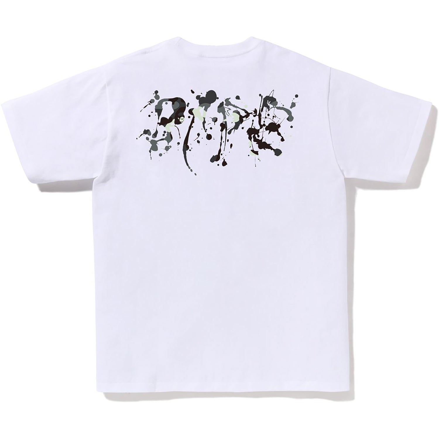 BAPE CITY CAMO PAINTING APE HEAD TEE MENS
