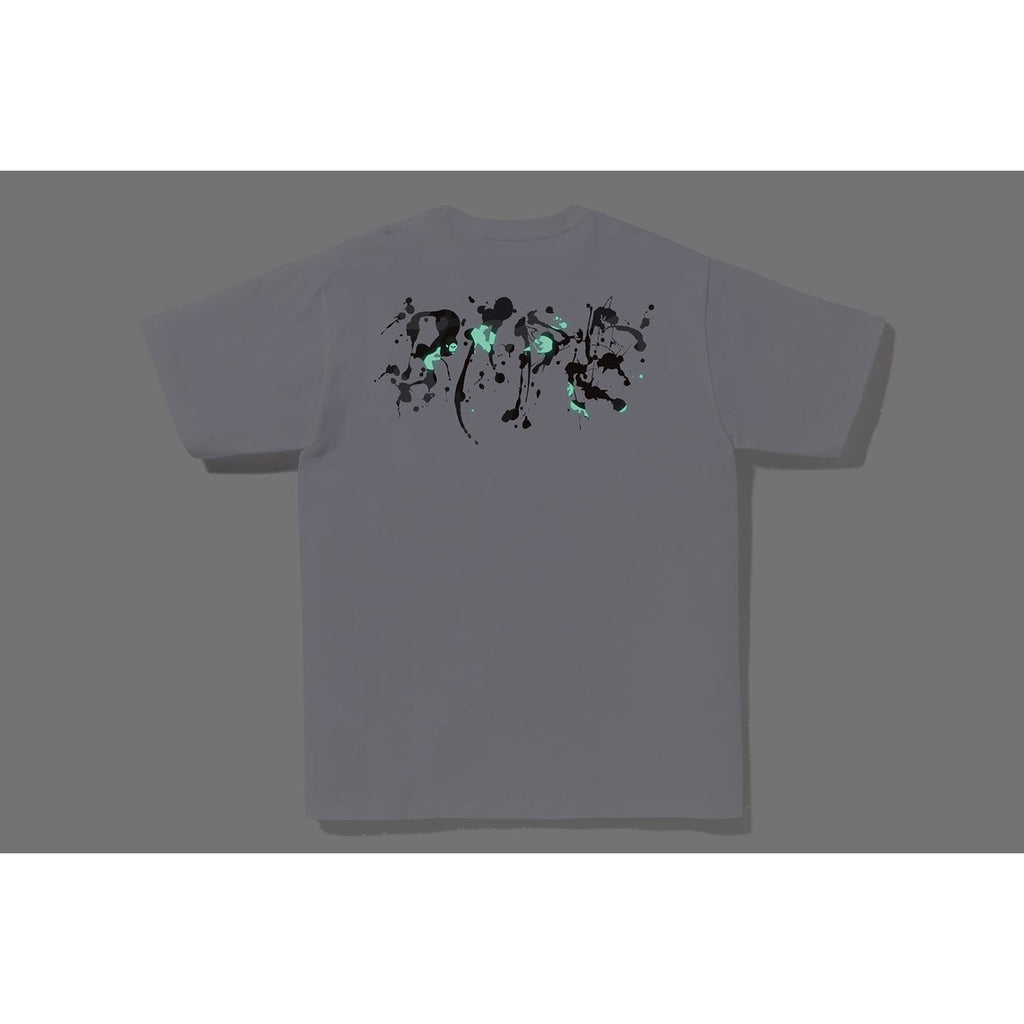 BAPE CITY CAMO PAINTING APE HEAD TEE MENS