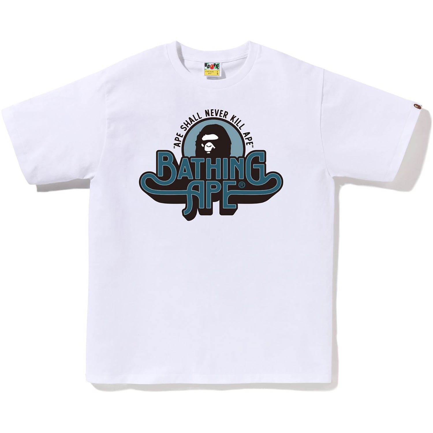BAPE GENUINE GARMENT LOGO TEE MENS