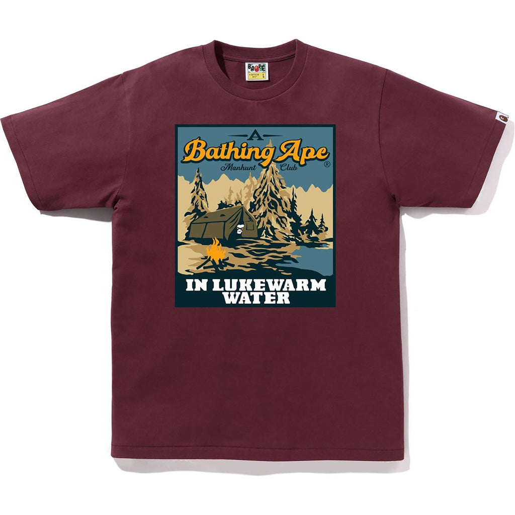 BAPE BASE CAMP TEE MENS