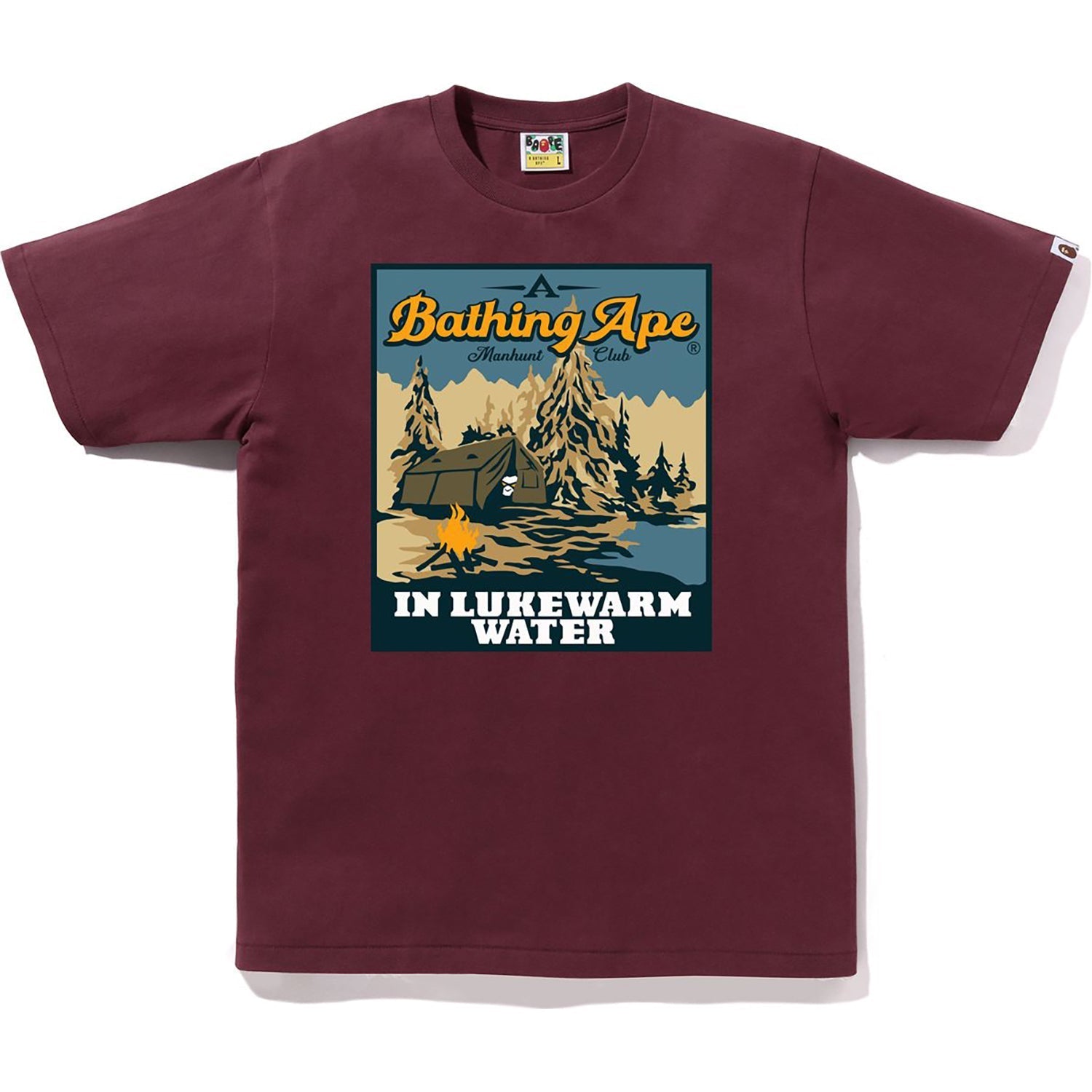 BAPE BASE CAMP TEE MENS
