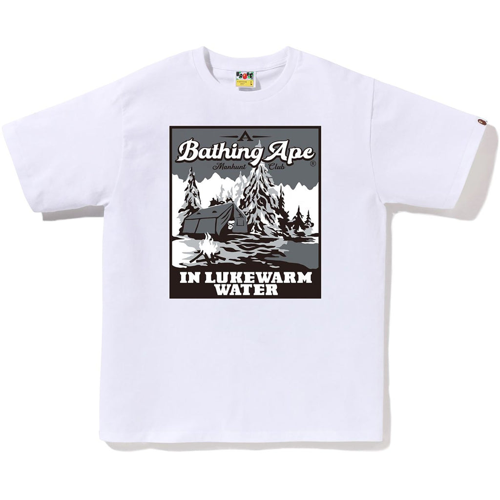 BAPE BASE CAMP TEE MENS