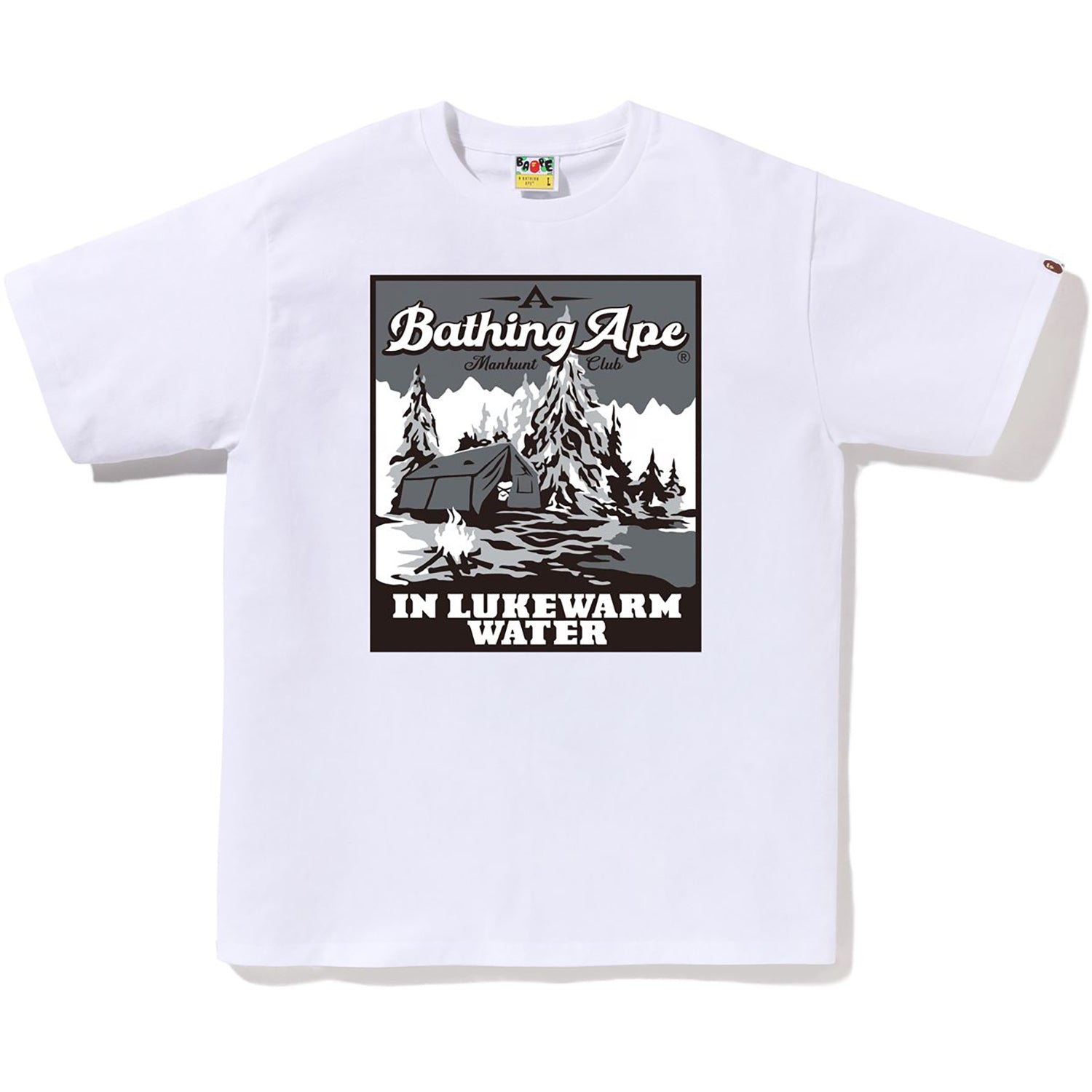 BAPE BASE CAMP TEE MENS