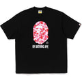 BAPE ABC DOT CAMO BY BATHING APE RELAXED FIT TEE MENS