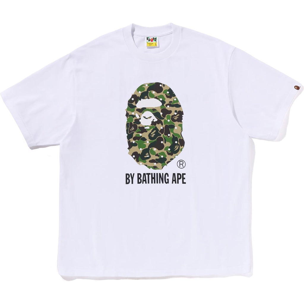 BAPE ABC DOT CAMO BY BATHING APE RELAXED FIT TEE MENS