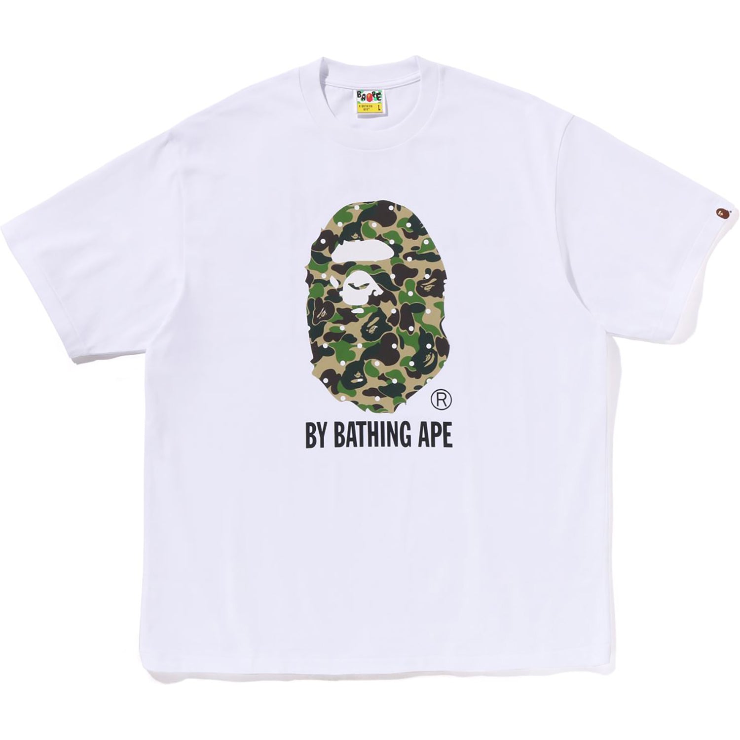 BAPE ABC DOT CAMO BY BATHING APE RELAXED FIT TEE MENS