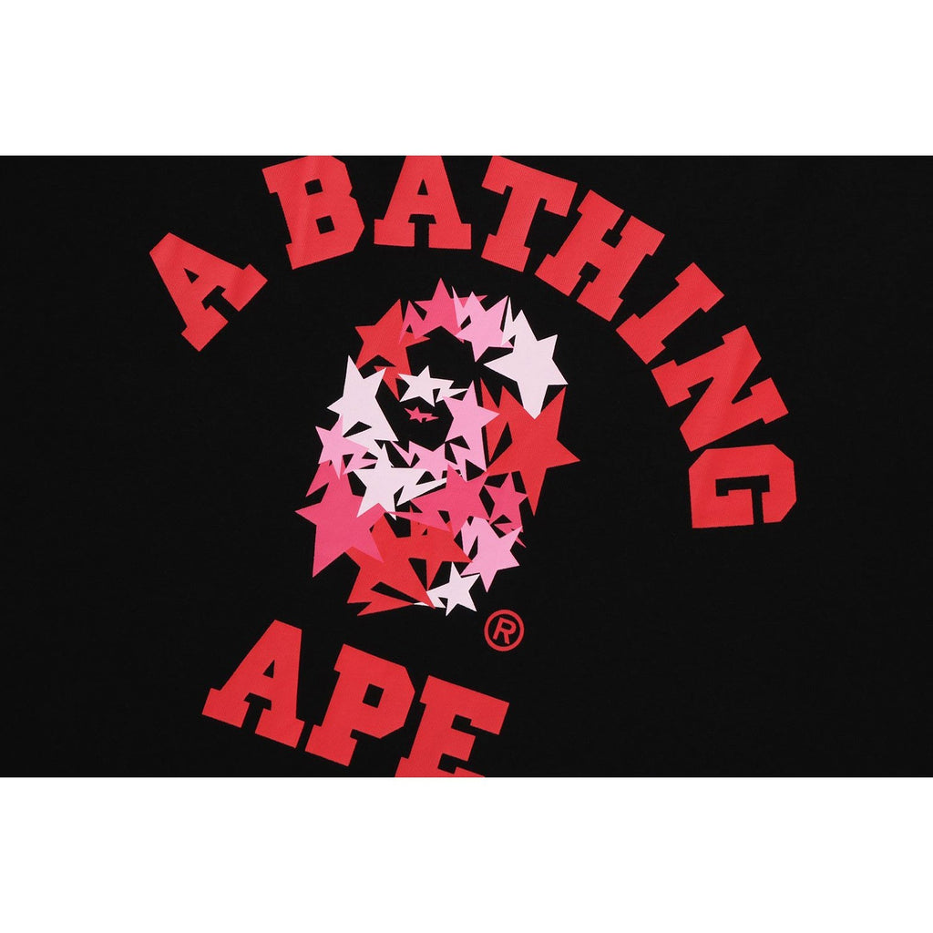 BAPE STA COLLEGE RELAXED FIT TEE MENS