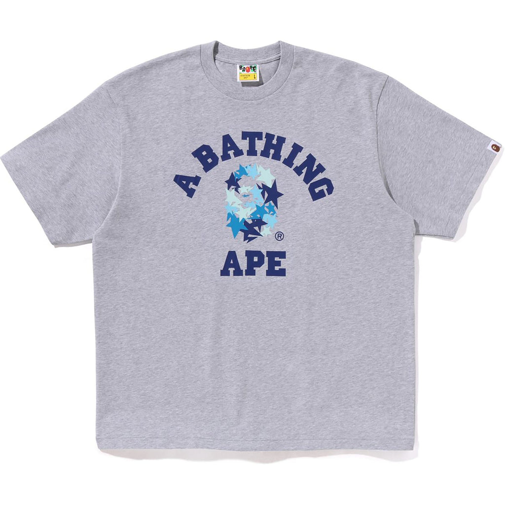 BAPE STA COLLEGE RELAXED FIT TEE MENS