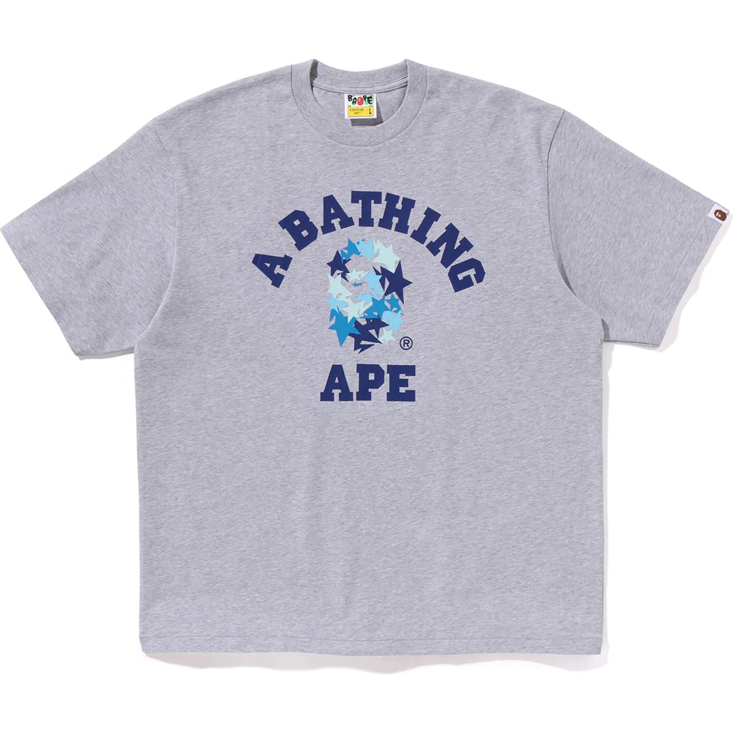 BAPE STA COLLEGE RELAXED FIT TEE MENS