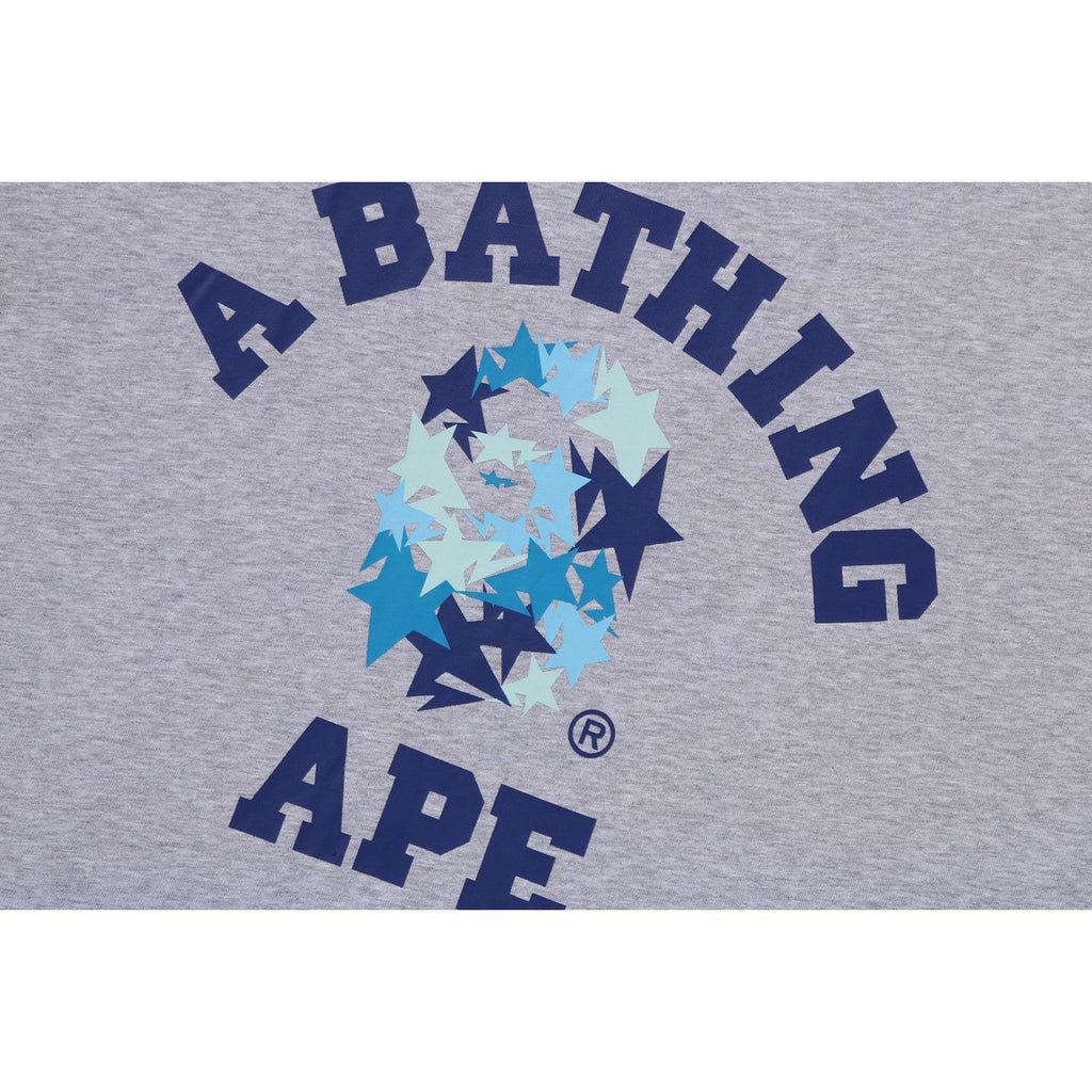 BAPE STA COLLEGE RELAXED FIT TEE MENS