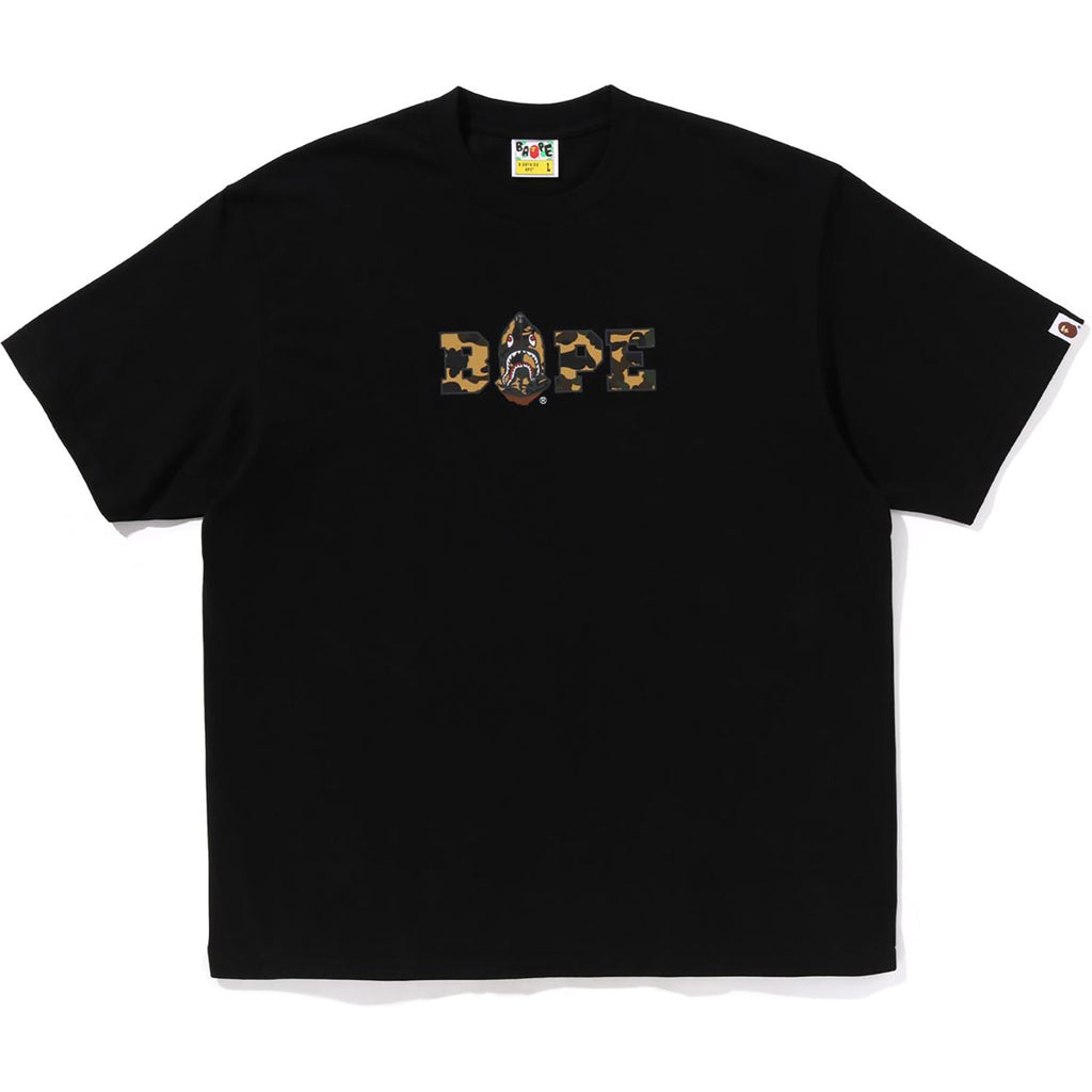 BAPE 1ST CAMO LOGO RELAXED FIT TEE MENS