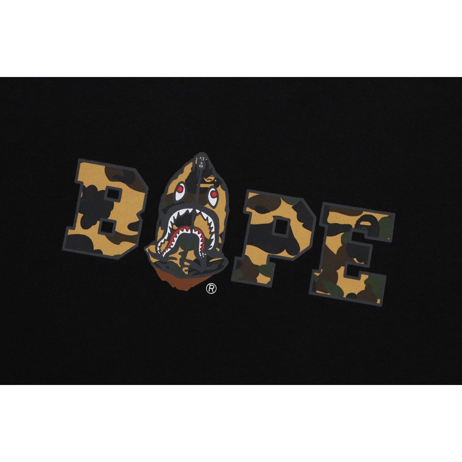 BAPE 1ST CAMO LOGO RELAXED FIT TEE MENS