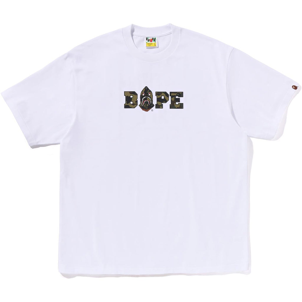 BAPE 1ST CAMO LOGO RELAXED FIT TEE MENS