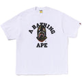BAPE 1ST CAMO SHARK SEIJIN COLLEGE RELAXED FIT TEE MENS