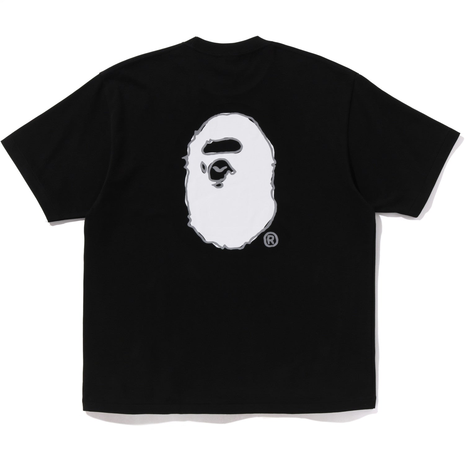 BAPE HAND DRAW LOGO RELAXED FIT TEE MENS