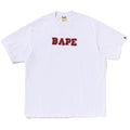 BAPE HAND DRAW LOGO RELAXED FIT TEE MENS