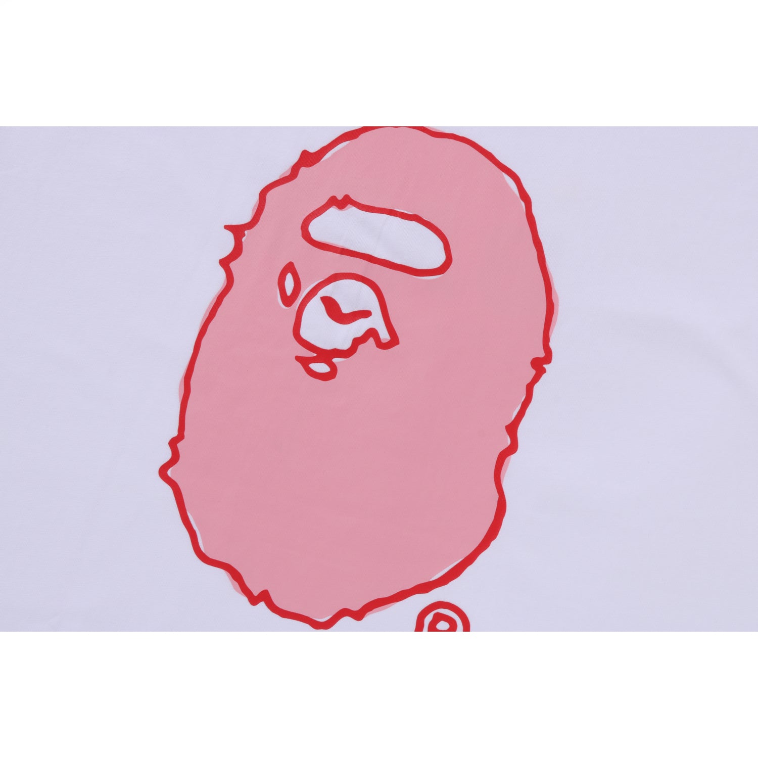 BAPE HAND DRAW LOGO RELAXED FIT TEE MENS
