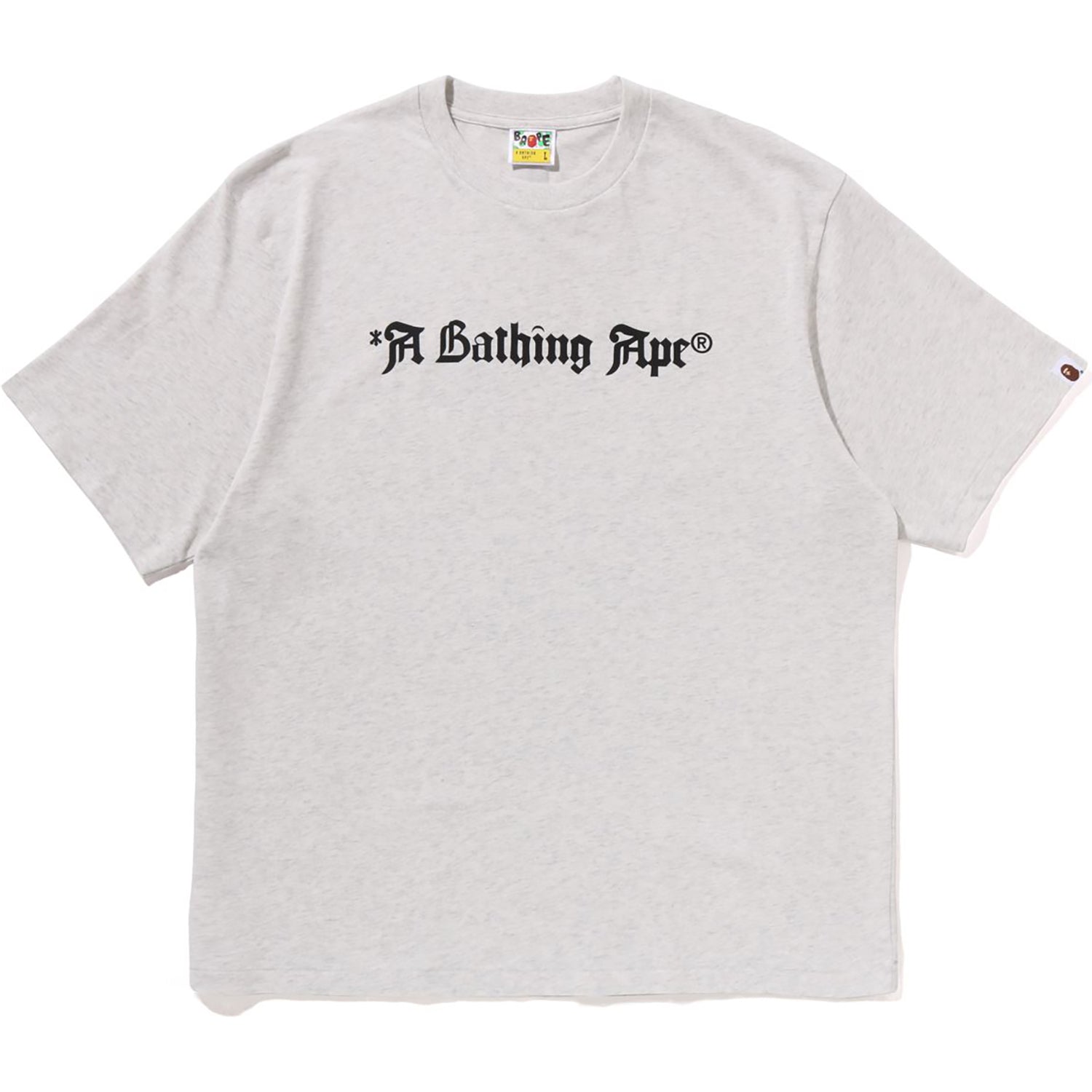 BAPE A BATHING APE LOGO RELAXED FIT TEE MENS