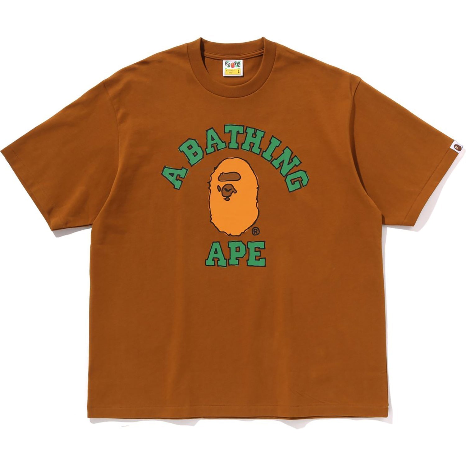 BAPE HAND DRAWN COLLEGE RELAXED FIT TEE MENS