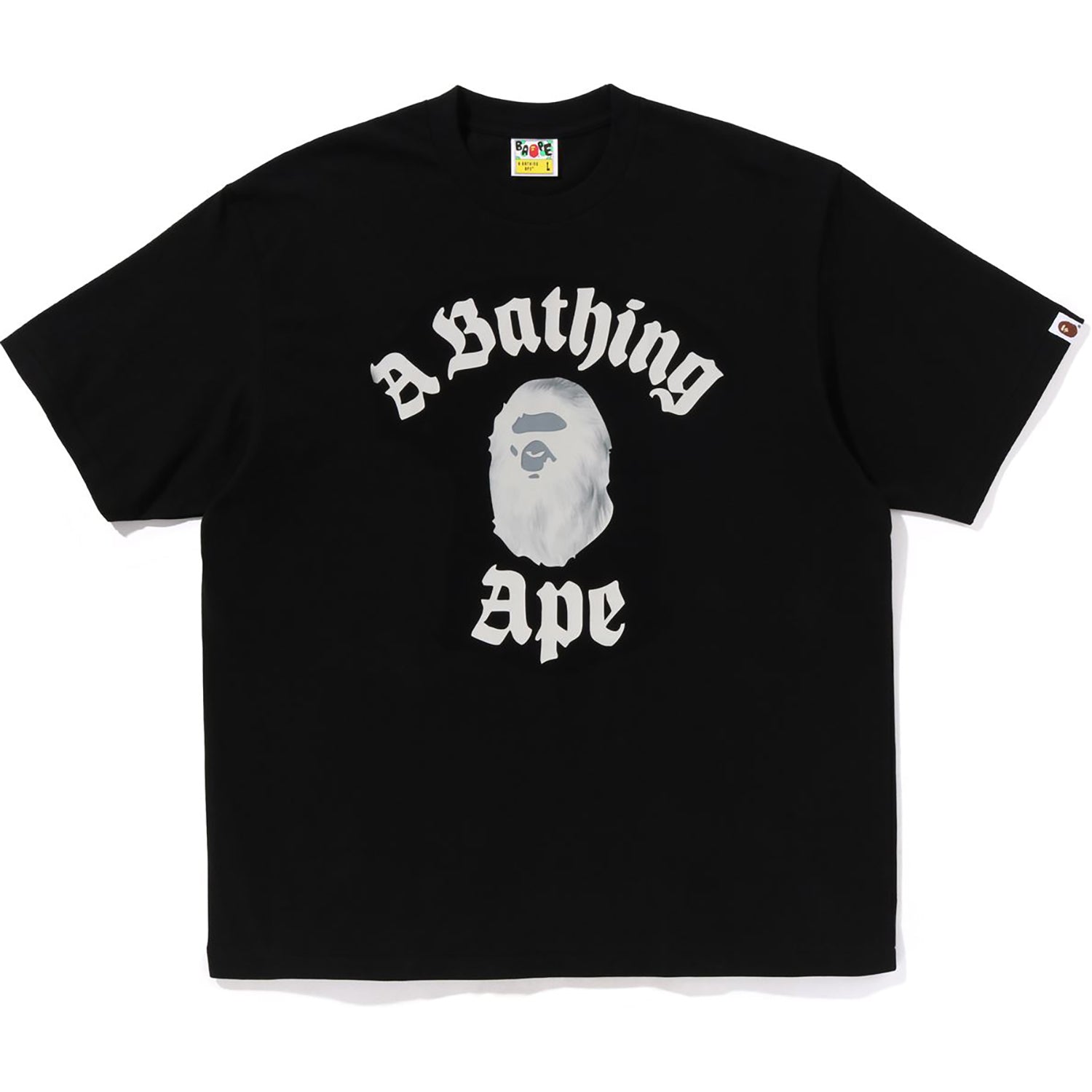 BAPE COLLEGE RELAXED FIT TEE #2 MENS