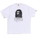 BAPE HAND DRAWN APE HEAD RELAXED FIT TEE MENS
