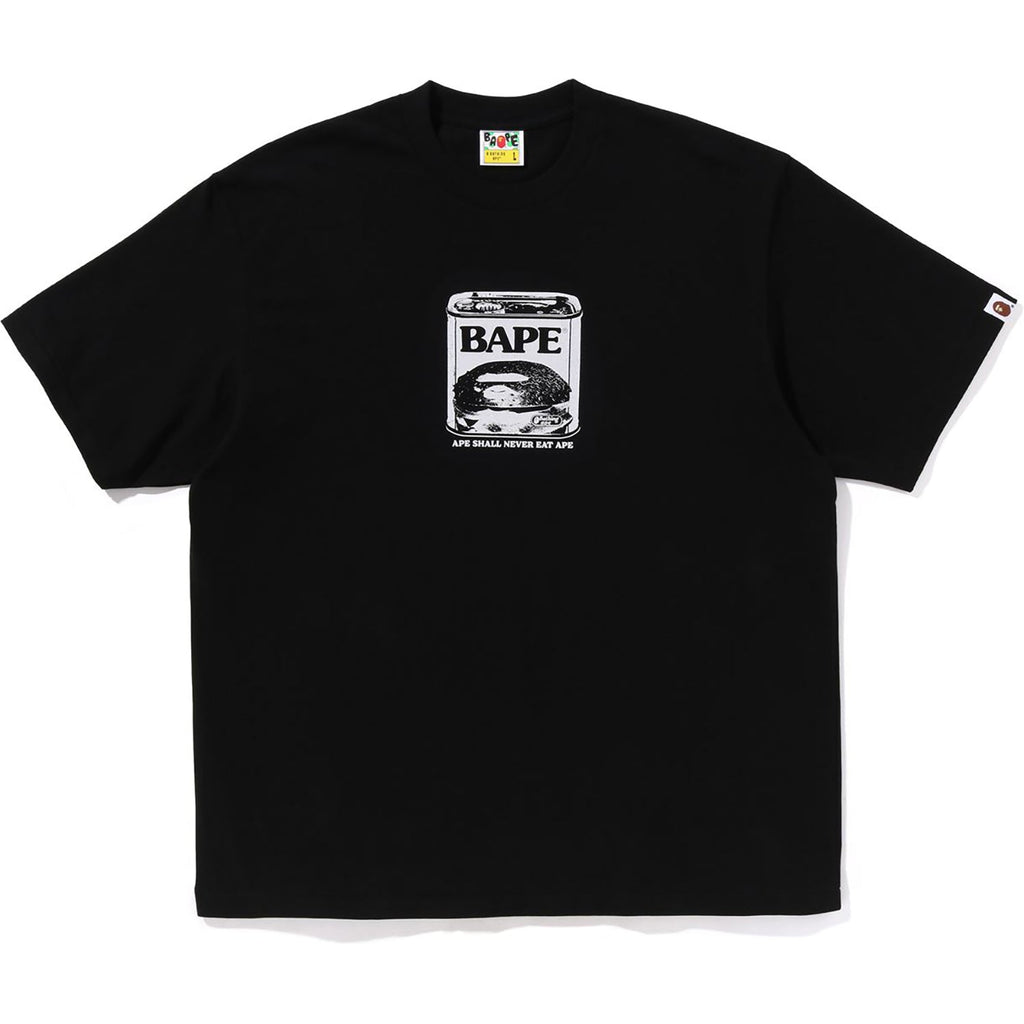 BAPE CAN FOOD LOGO RELAXED FIT TEE MENS