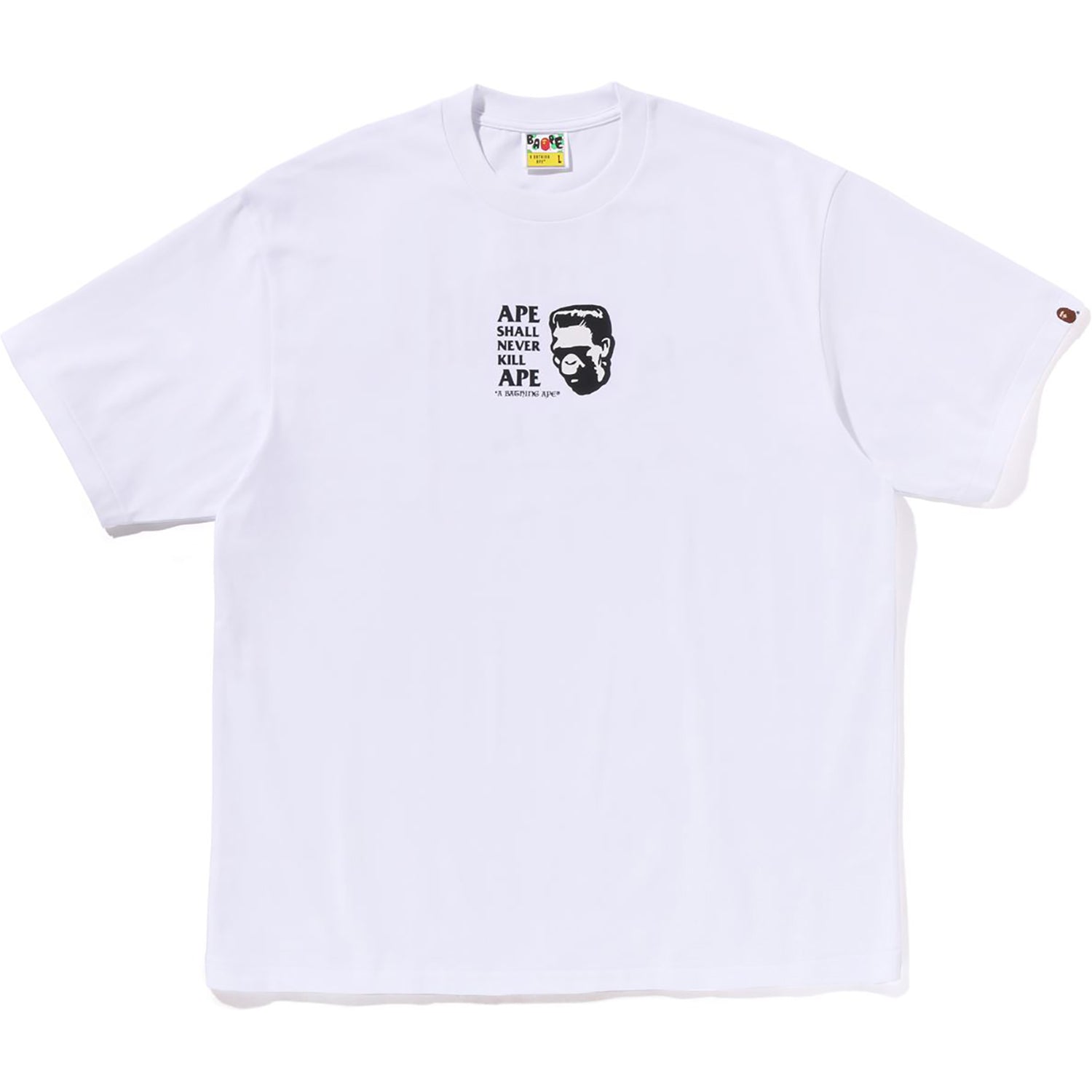 BAPE FRANKENSTEIN LOGO RELAXED FIT TEE MENS