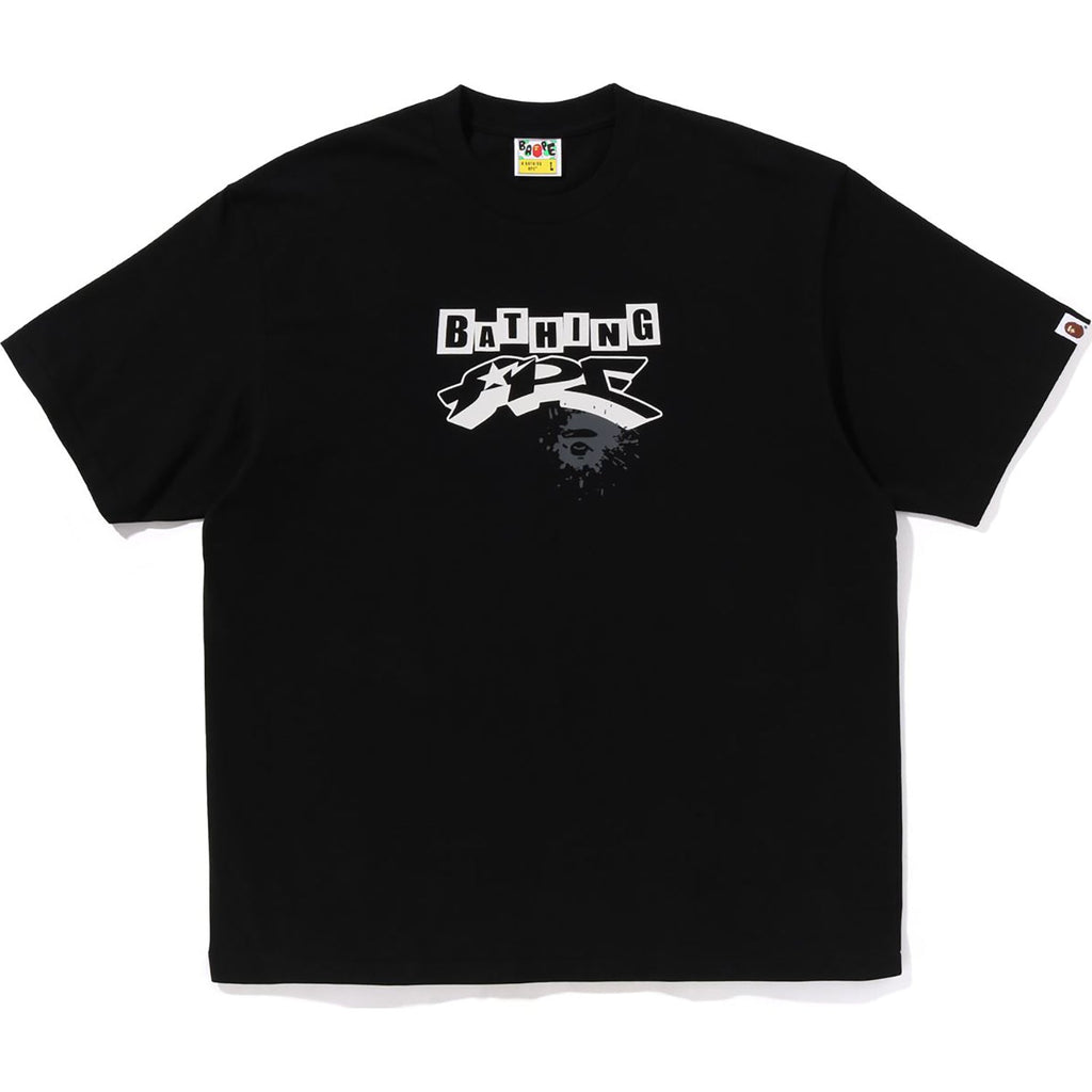 BAPE GRAFFITI LOGO RELAXED FIT TEE #1 MENS