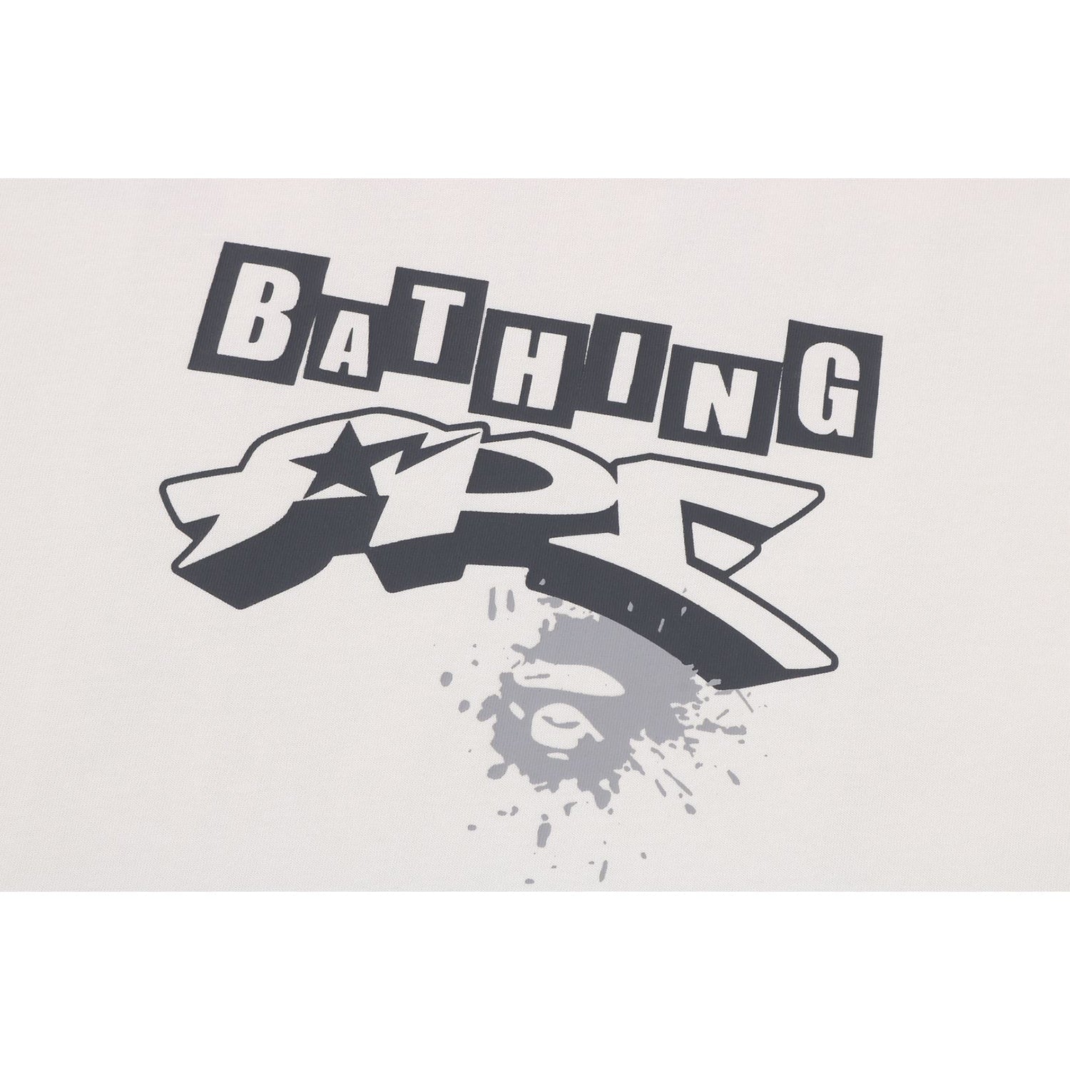 BAPE GRAFFITI LOGO RELAXED FIT TEE #1 MENS