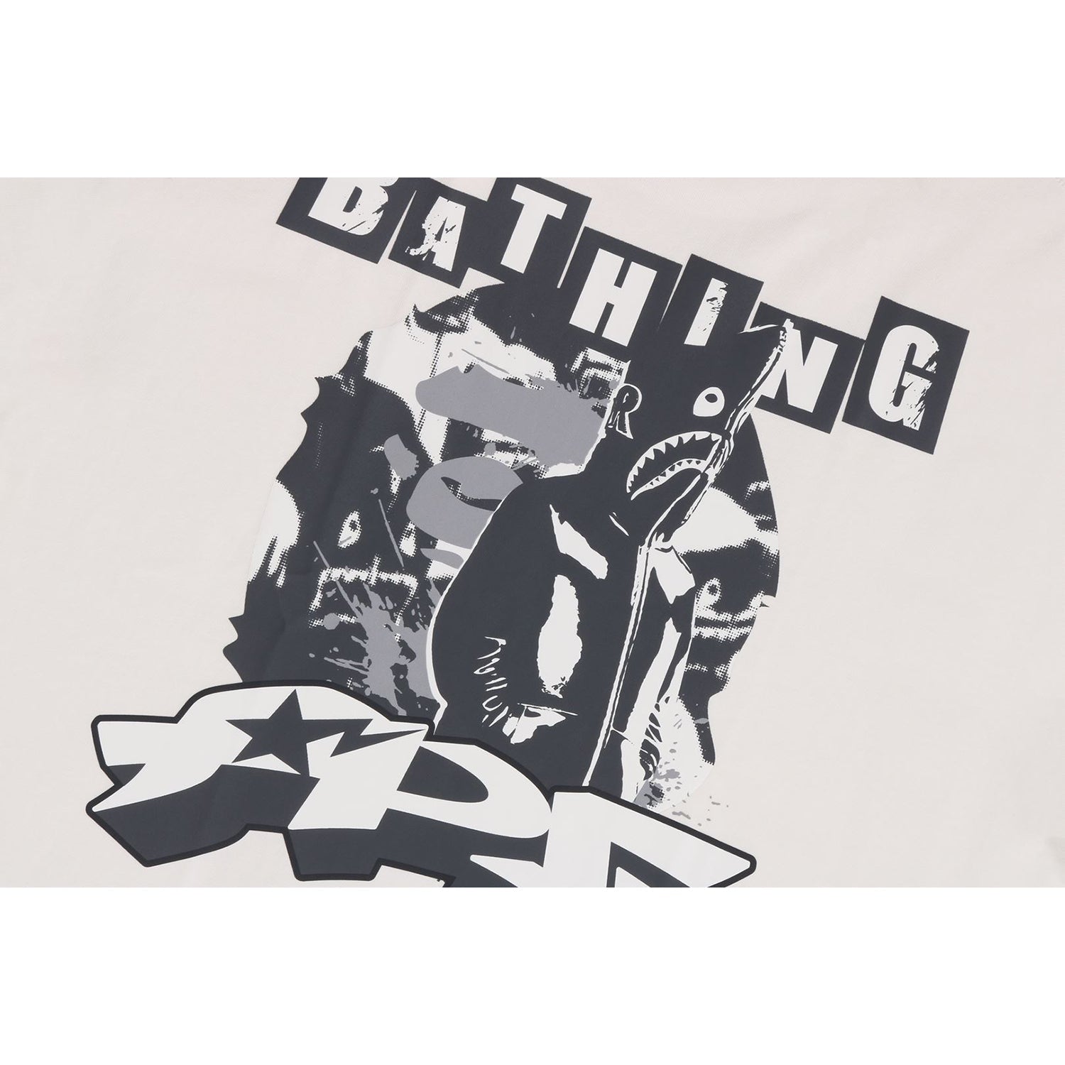 BAPE GRAFFITI LOGO RELAXED FIT TEE #1 MENS