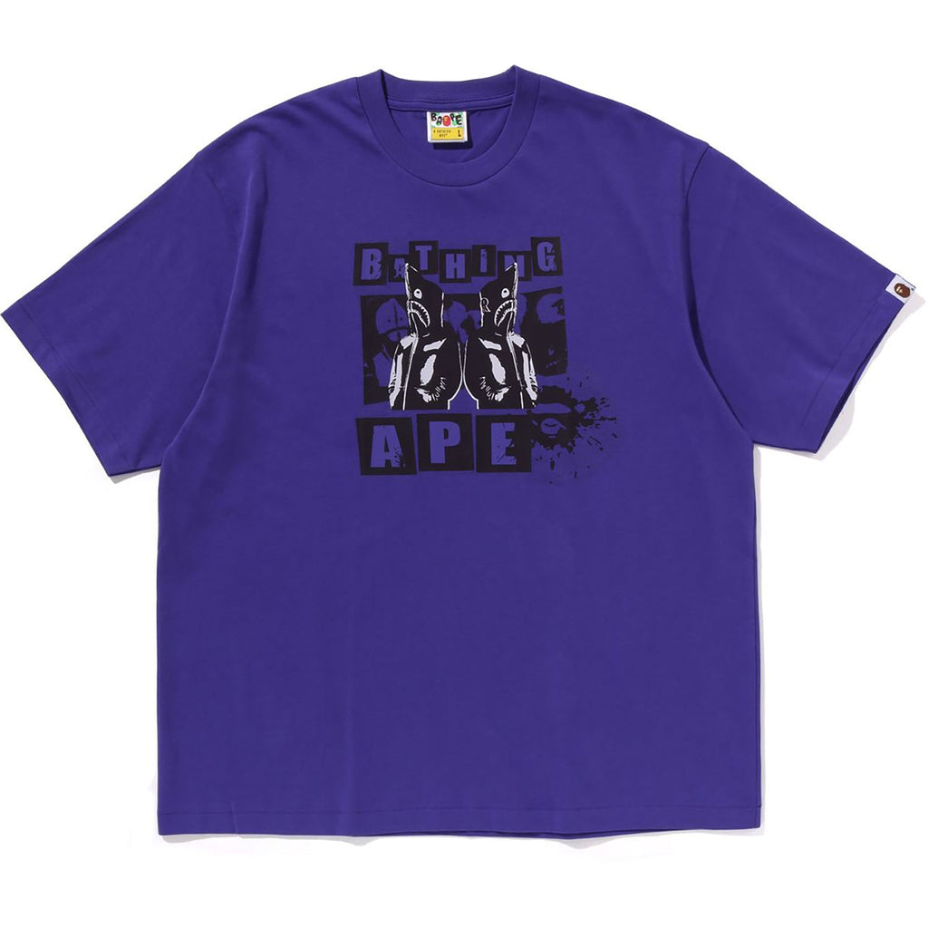 BAPE GRAFFITI LOGO RELAXED FIT TEE #2 MENS