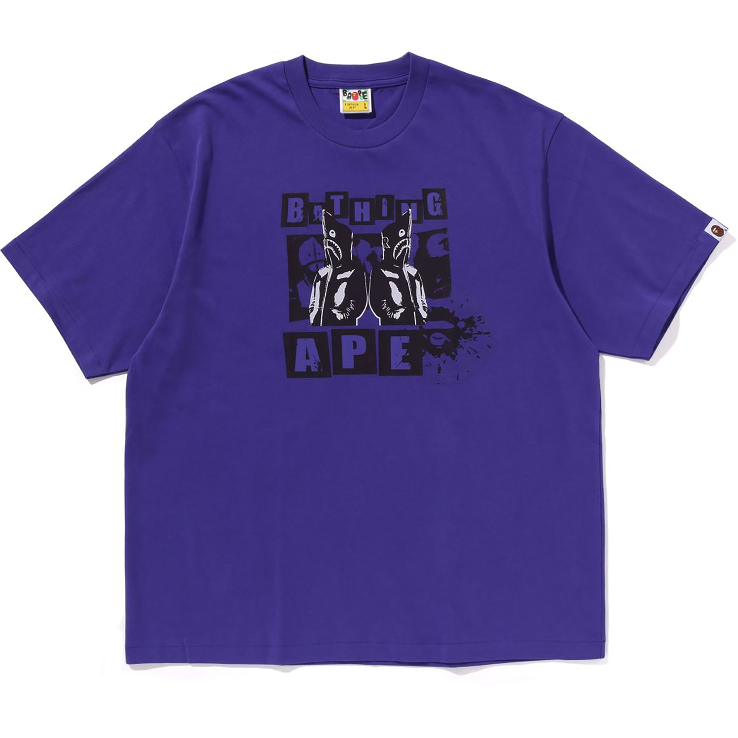 BAPE GRAFFITI LOGO RELAXED FIT TEE #2 MENS