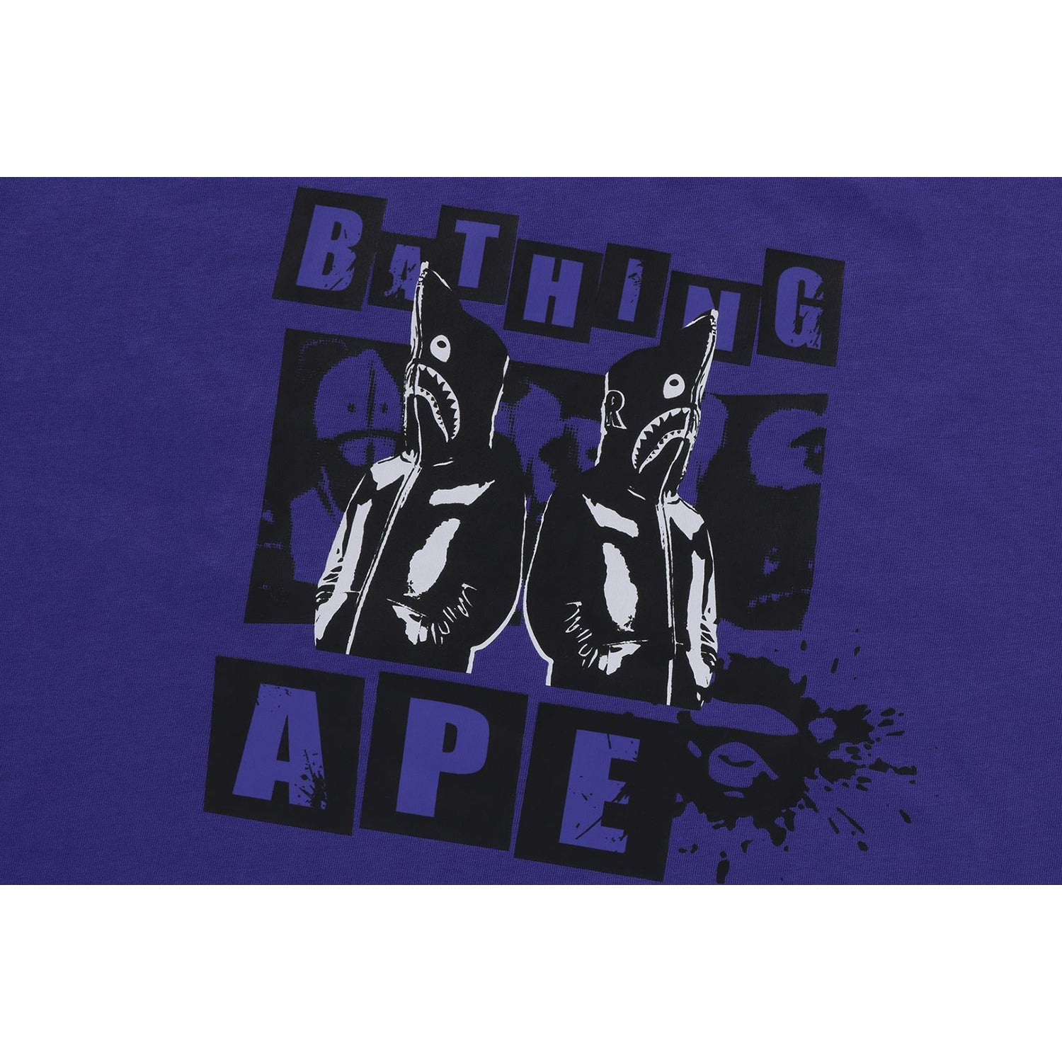 BAPE GRAFFITI LOGO RELAXED FIT TEE #2 MENS