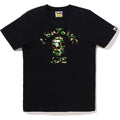 BAPE ABC CAMO COLLEGE TEE LADIES