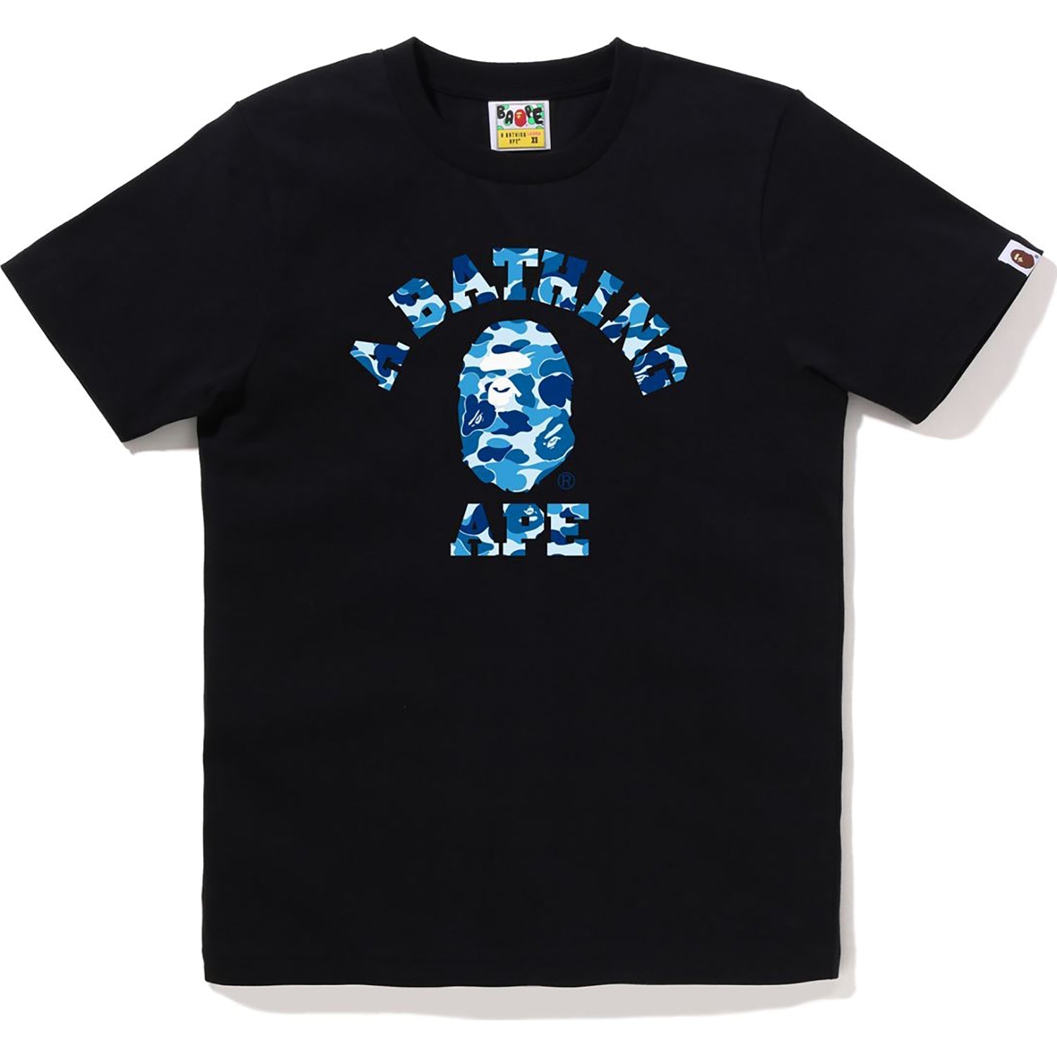 BAPE ABC CAMO COLLEGE TEE LADIES