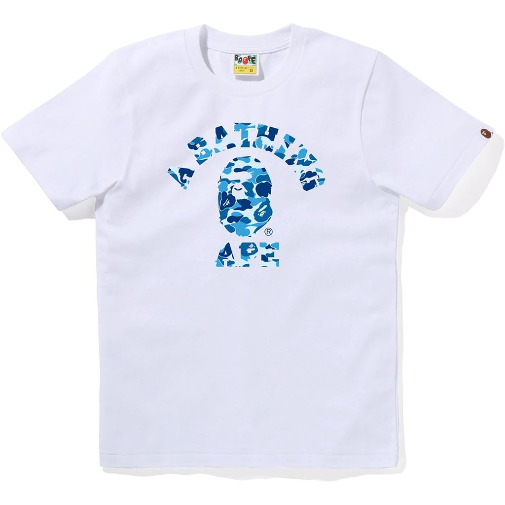 BAPE ABC CAMO COLLEGE TEE LADIES