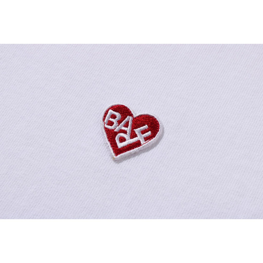 BAPE HEART ONE POINT TEE LADIES