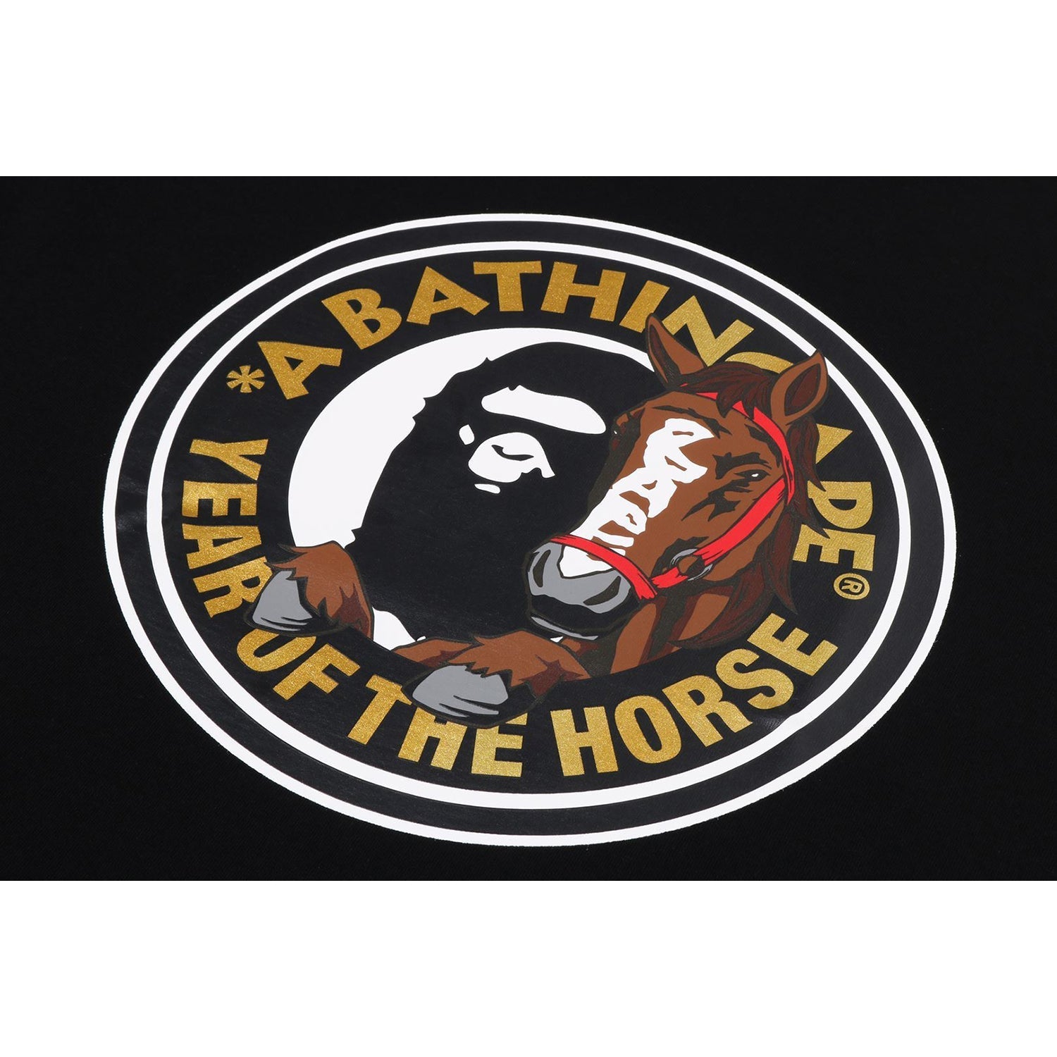 BAPE YEAR OF THE HORSE TEE MENS