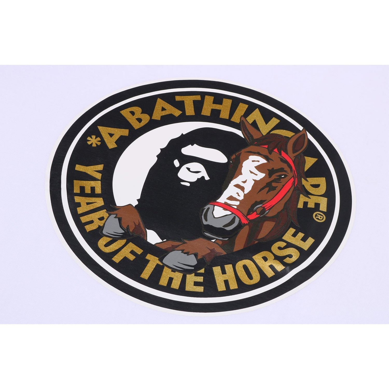 BAPE YEAR OF THE HORSE TEE MENS
