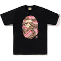 BAPE CHOCOLATE APE HEAD TEE MENS