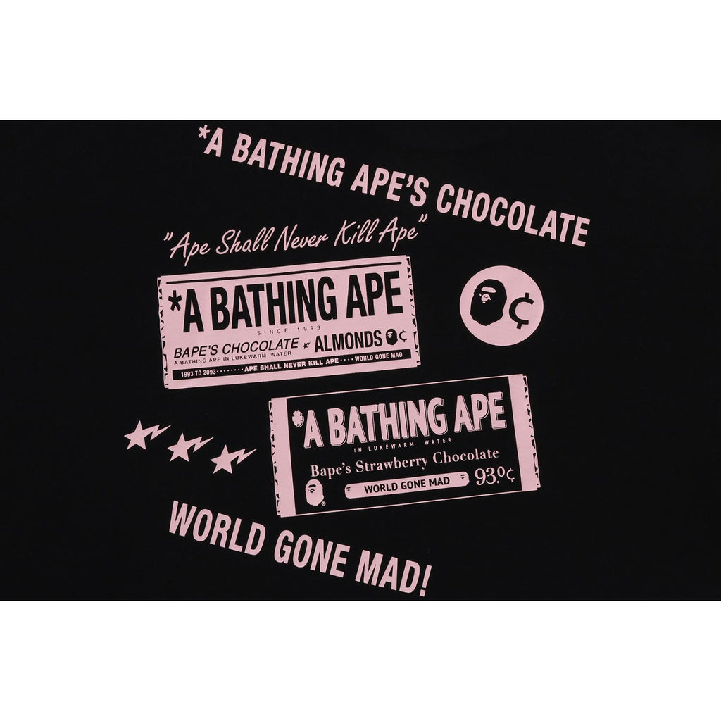 BAPE CHOCOLATE APE HEAD TEE MENS