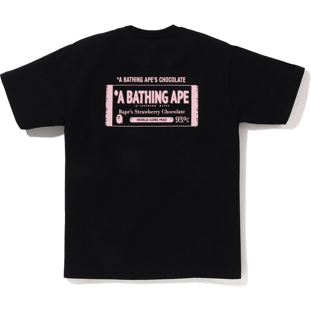 BAPE CHOCOLATE BAR APE HEAD TEE MENS