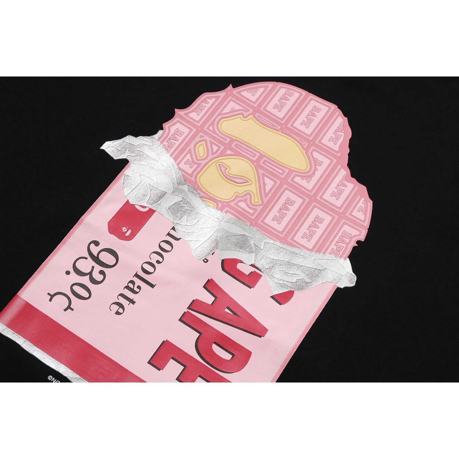 BAPE CHOCOLATE BAR APE HEAD TEE MENS